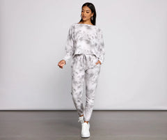 Major Cozy Vibes Tie Dye Joggers