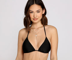 Layered In Glam Triple-Layered Body Chain Jewelry Set