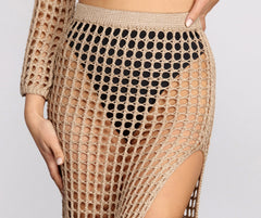 Boho Baby Crochet Fringe Skirt