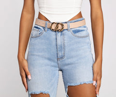Sleek And Stylish Belt Two Pack